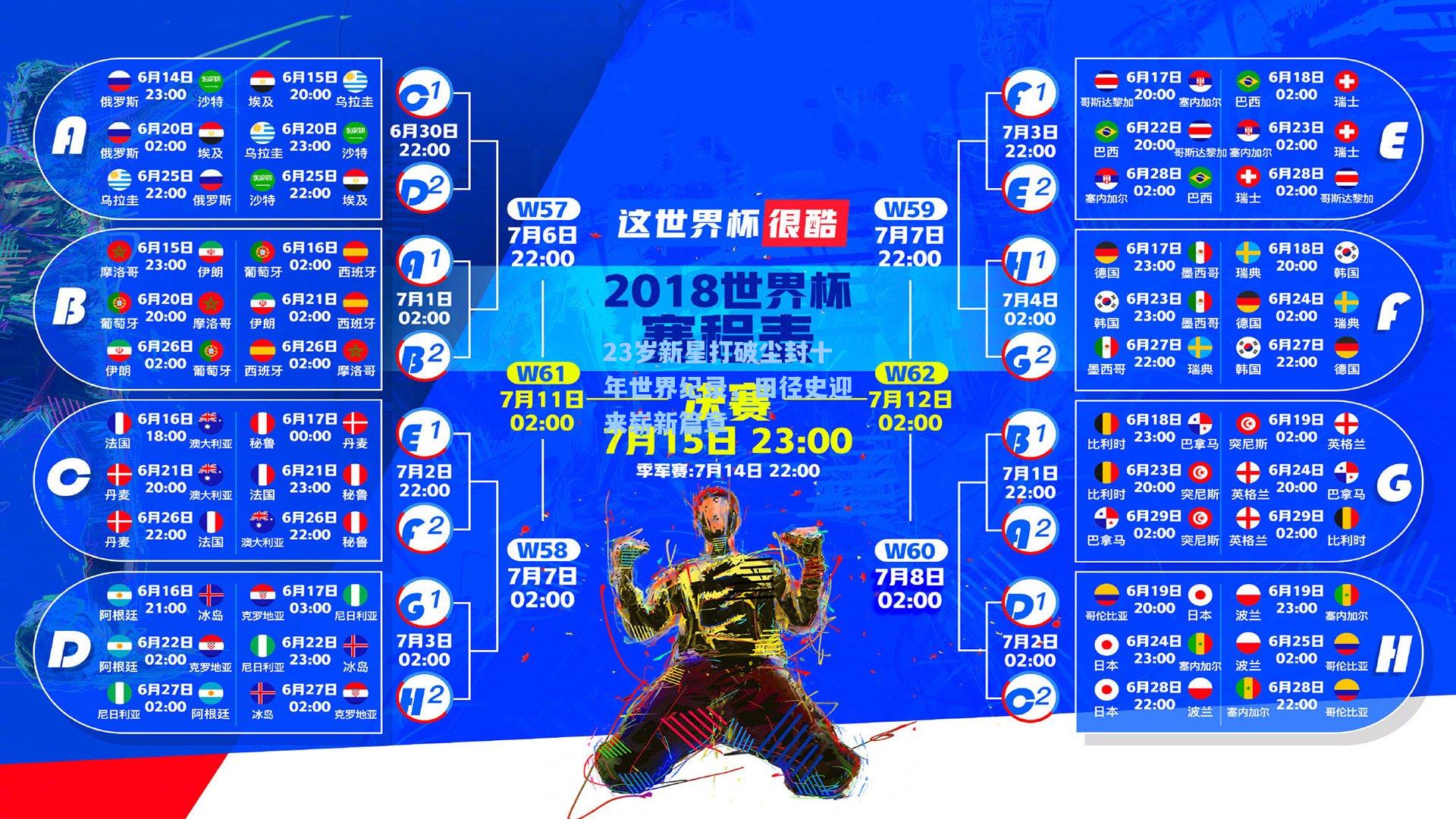 23岁新星打破尘封十年世界纪录，田径史迎来崭新篇章